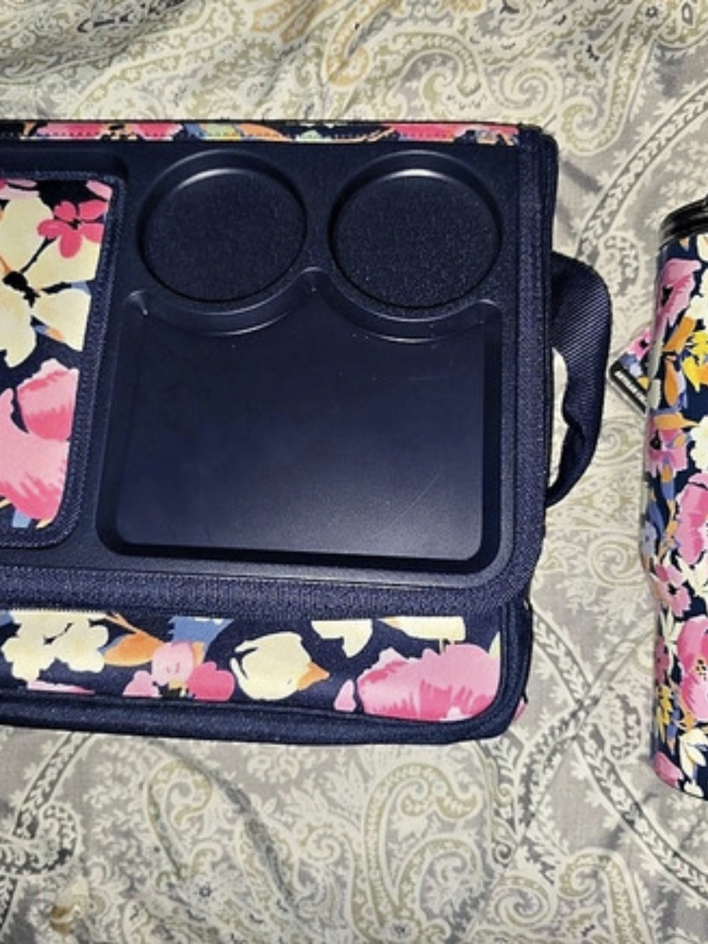 Articzone Tabletop 40can Cooler Floral in Blue & Pink NWT